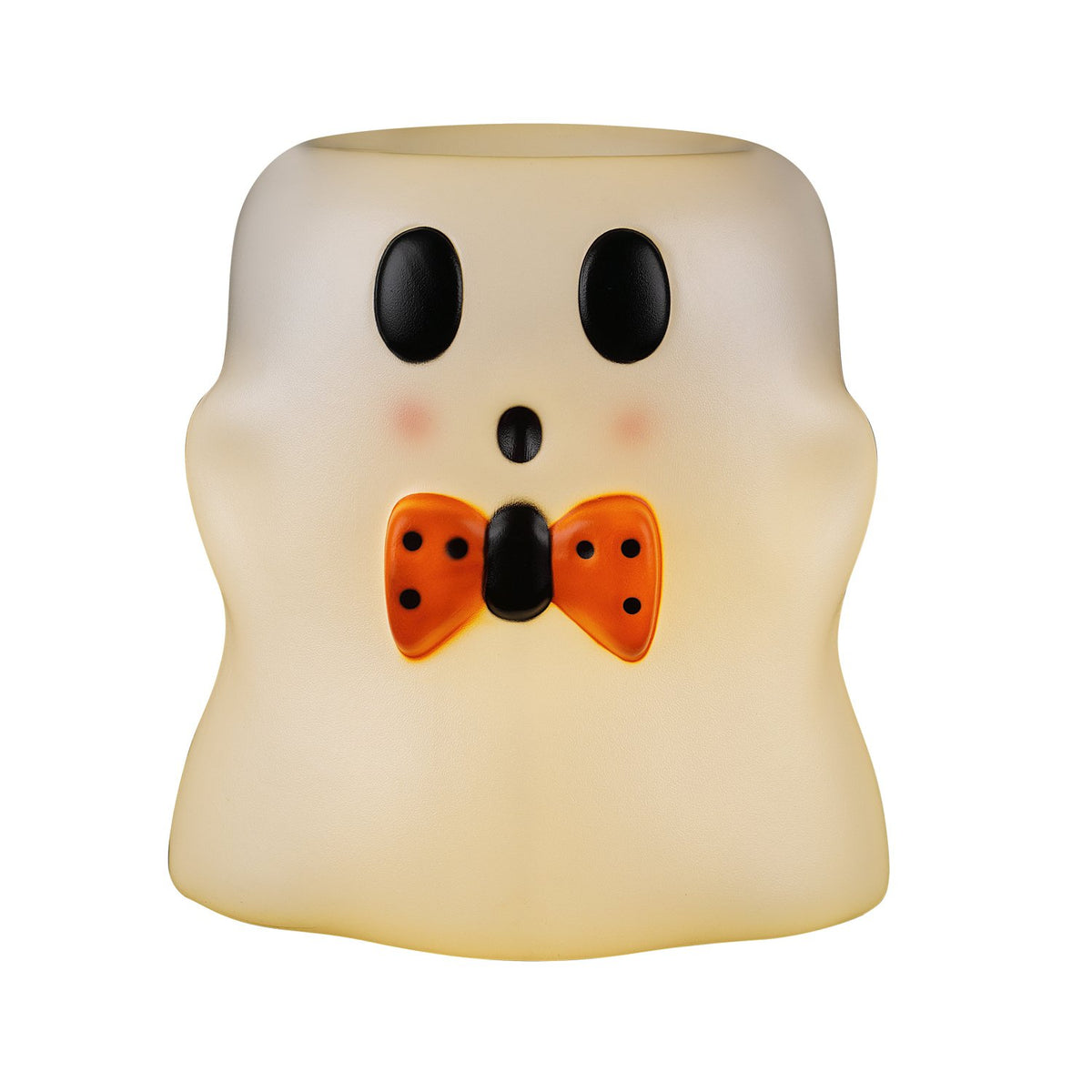 18 in. Ghost Lit Blow Mold Candy Bowl - image 1