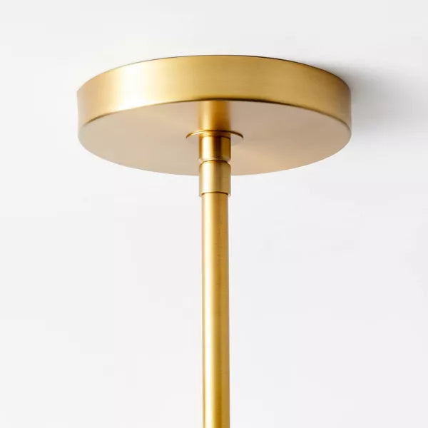 Ceiling Chandelier Brass