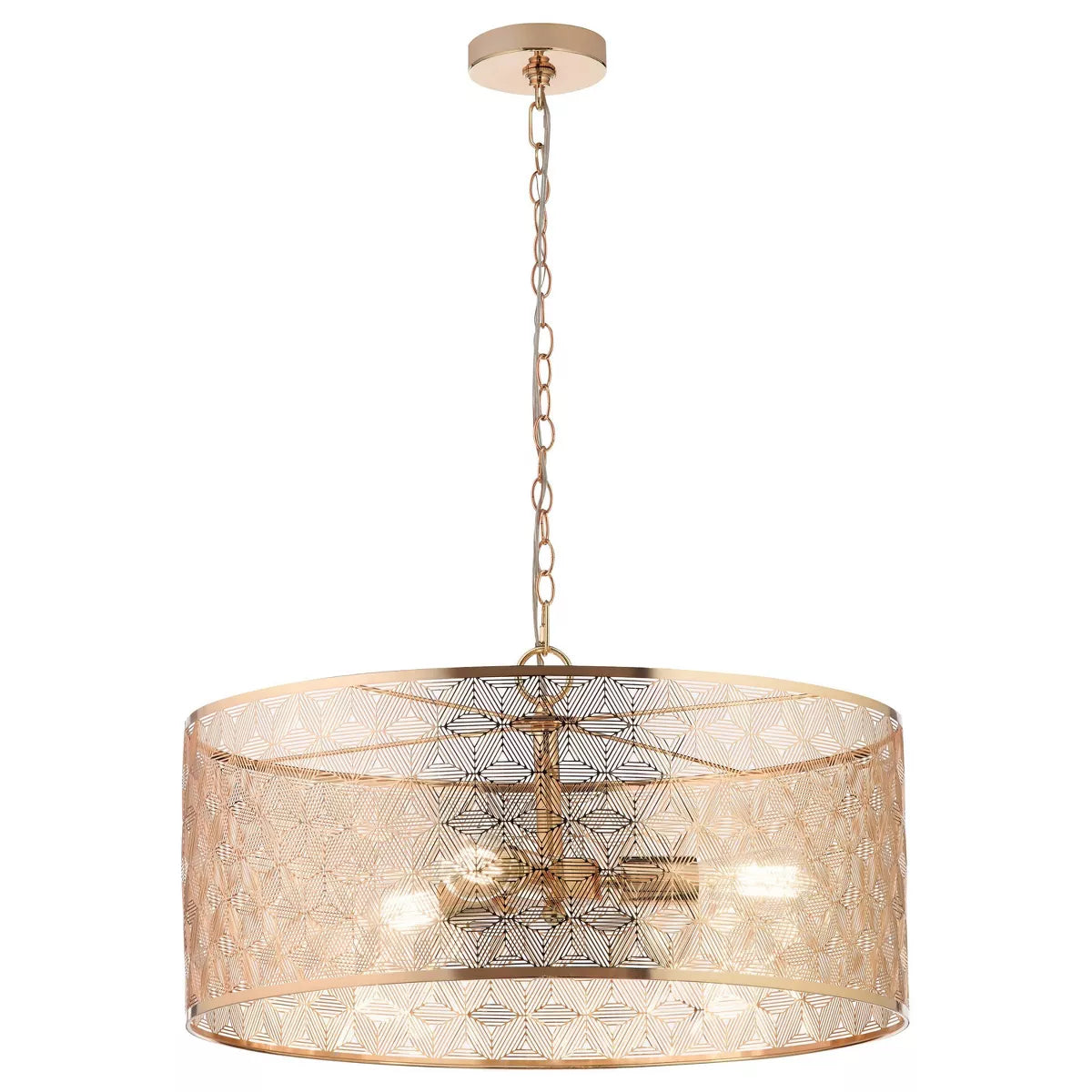 Chandelier Polished Gold