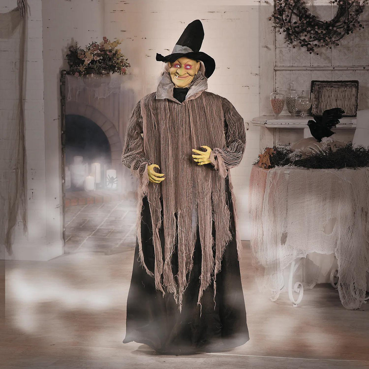 59 x 54 Inch Floating Witch Halloween Decoration - image 2