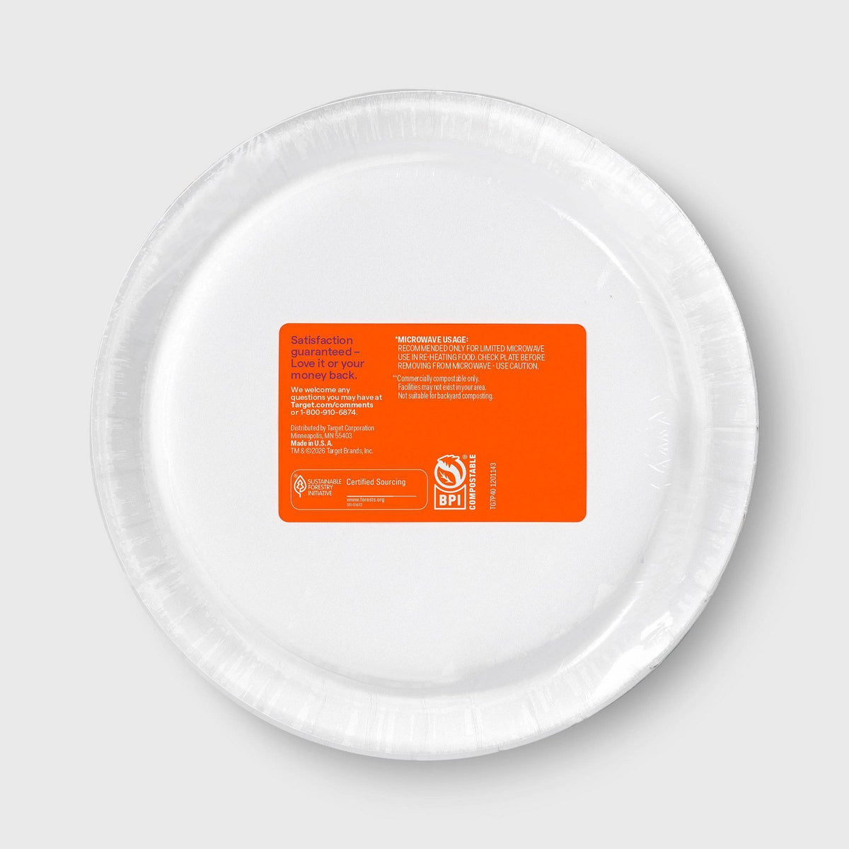 Halloween Pumpkins and Ghosts Disposable Plates 7 Inch - 40ct - image 3