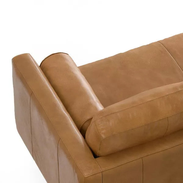 Mid Century Genuine Leather