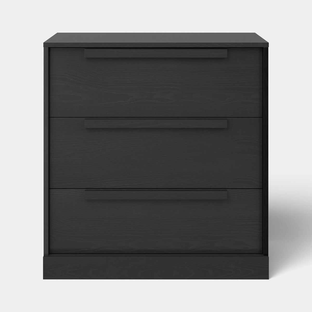 Modern 3 Drawer Dresser Black - Room Essentials