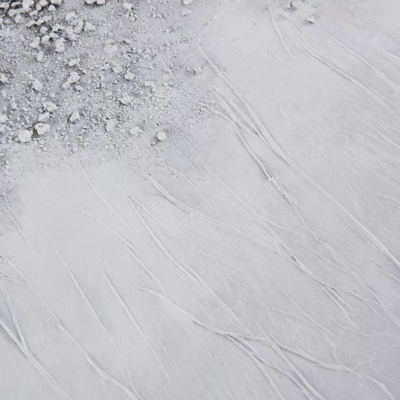 Close-up of a textured white surface with subtle patterns