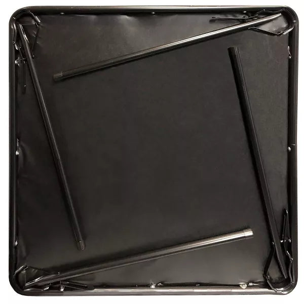 Folding Card Table Black