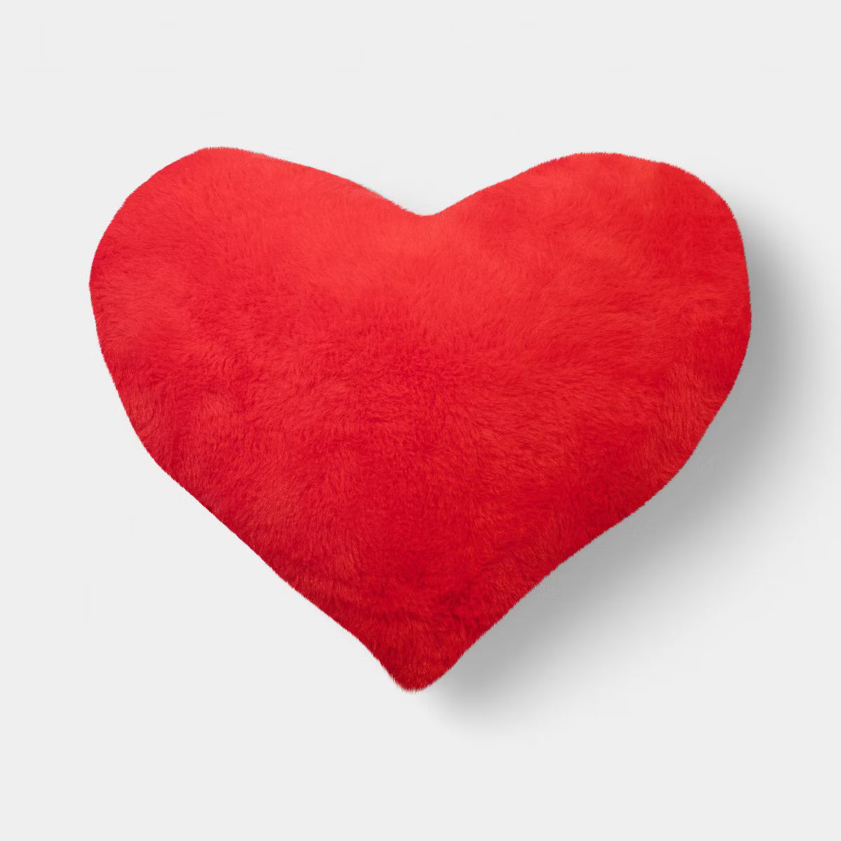Red Plush Heart Pillow