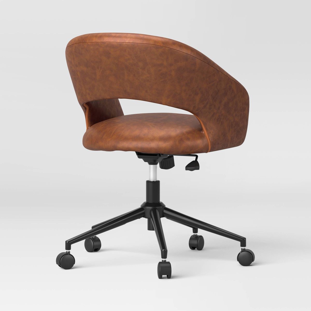 Rolling Swivel Barrel Back Office Chair - Room Essentials™