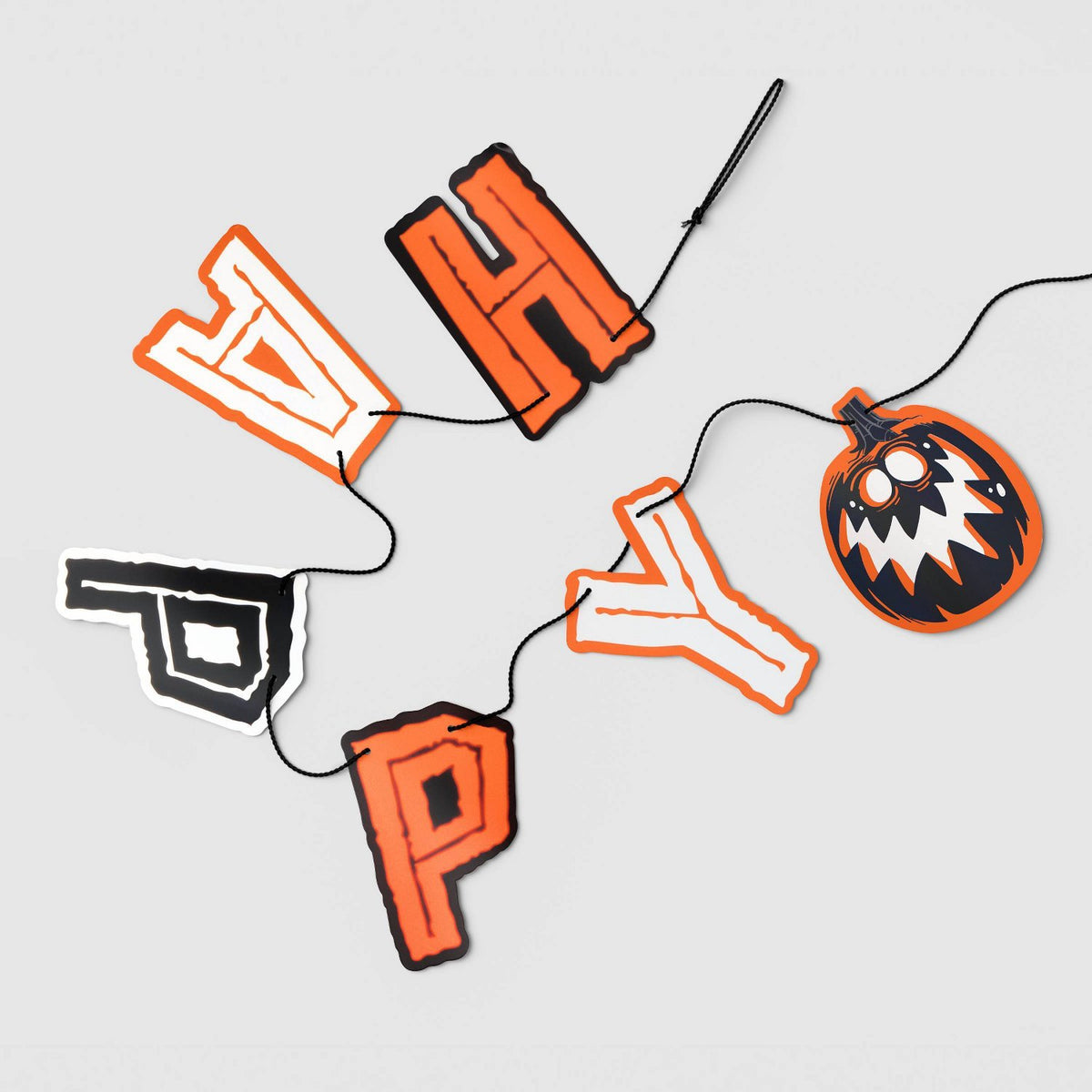 6' 'Happy Halloween' Word Garland - image 3