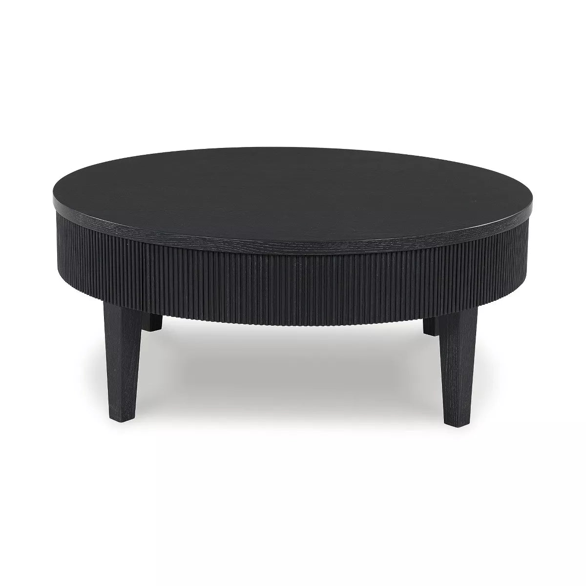 Round Coffee Table with Storage