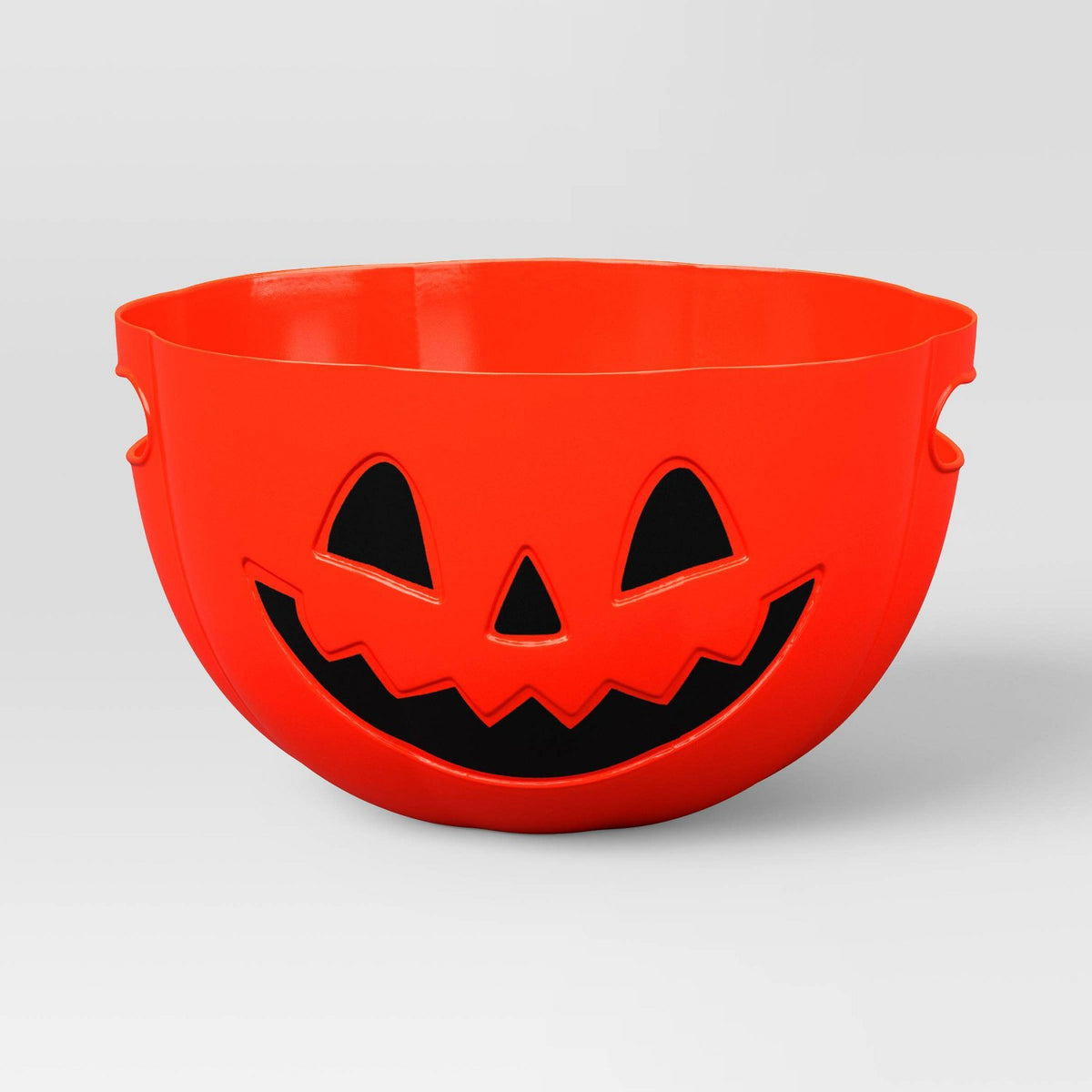 3 Liter Plastic Pumpkin Candy Serving Bowl - Halloween decor