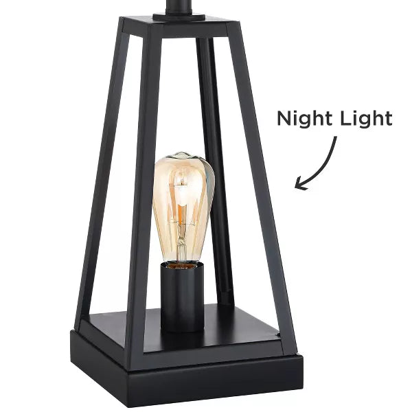 USB LED Nightlight Black