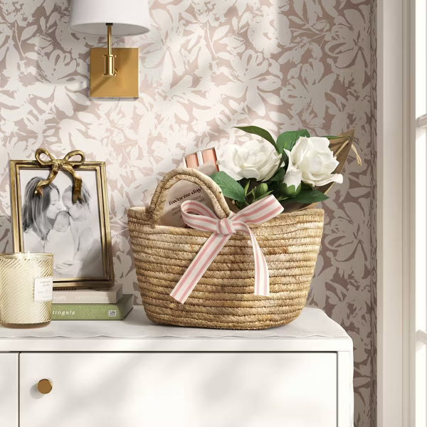 Natural Woven Gifting Basket with Handles - Threshold™