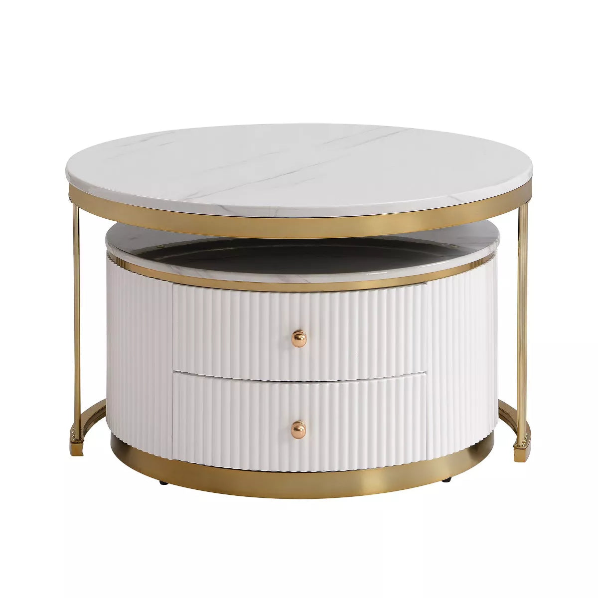 Coffee Table with 2 Drawers