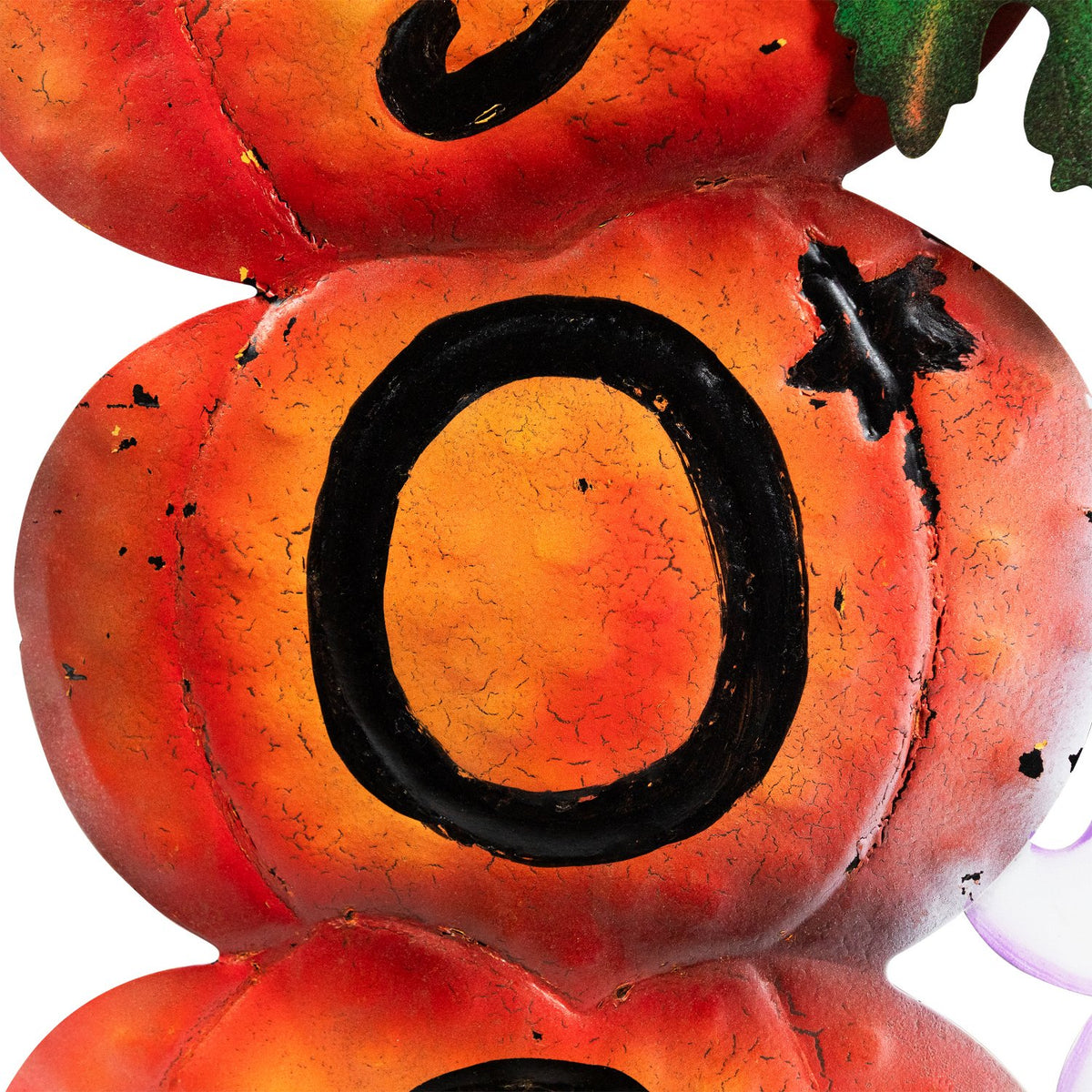 Stacked Boo Pumpkins with Ghosts Metal Halloween Porch Sign - 33 Inch - image 7