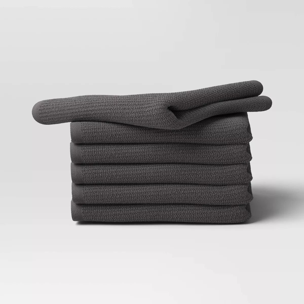 Cotton Dishcloths Gray