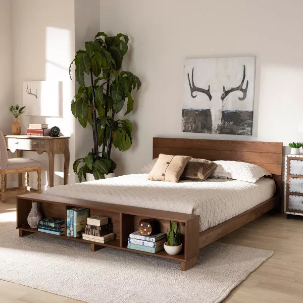 Bed with Built-In