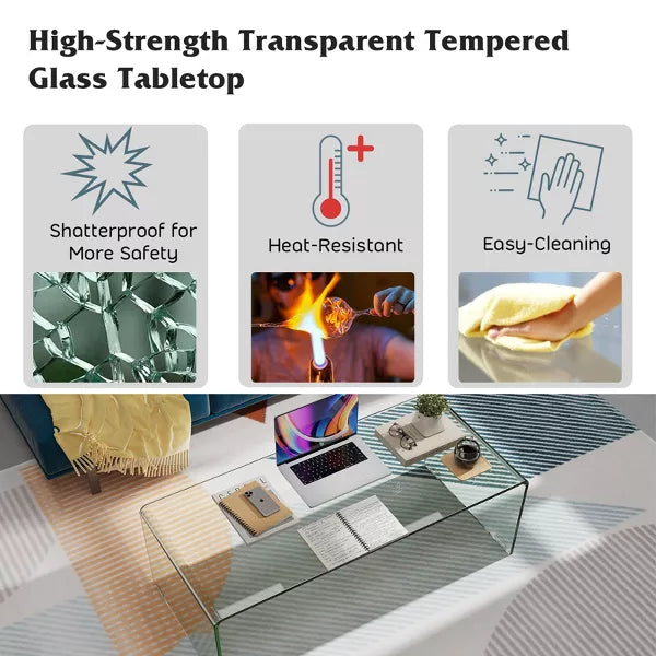 Tempered Glass Coffee Table