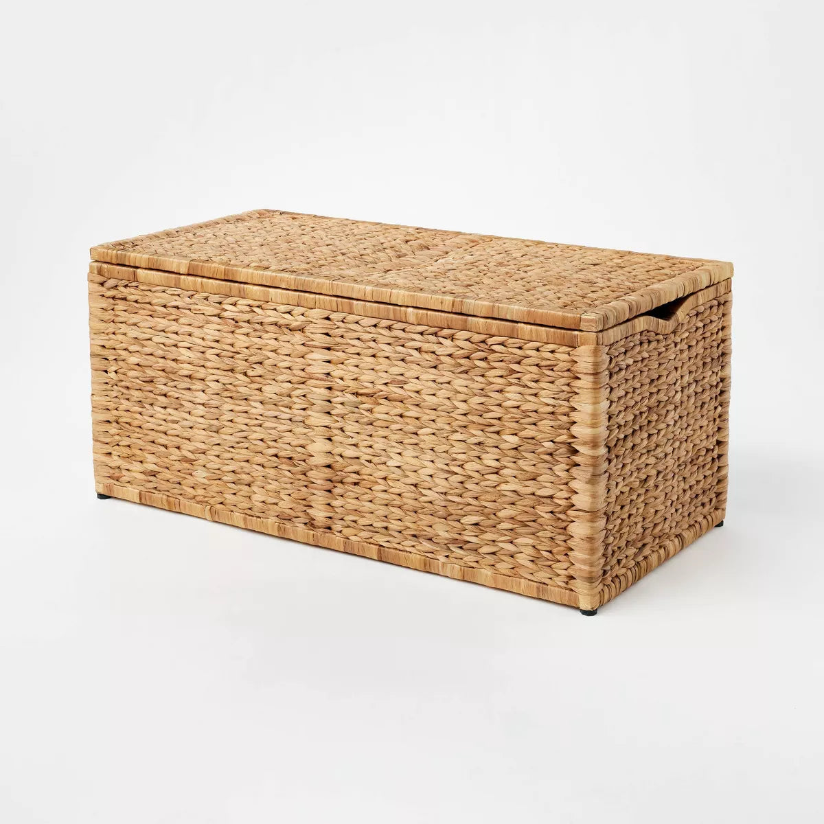 Natural Woven Storage Bench