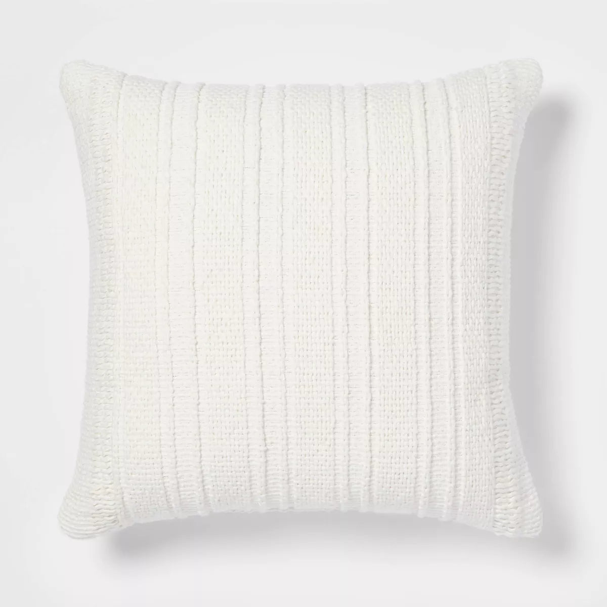 Textural Woven Throw Pillow