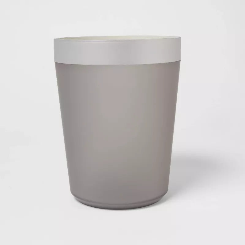 Wastebasket Gray