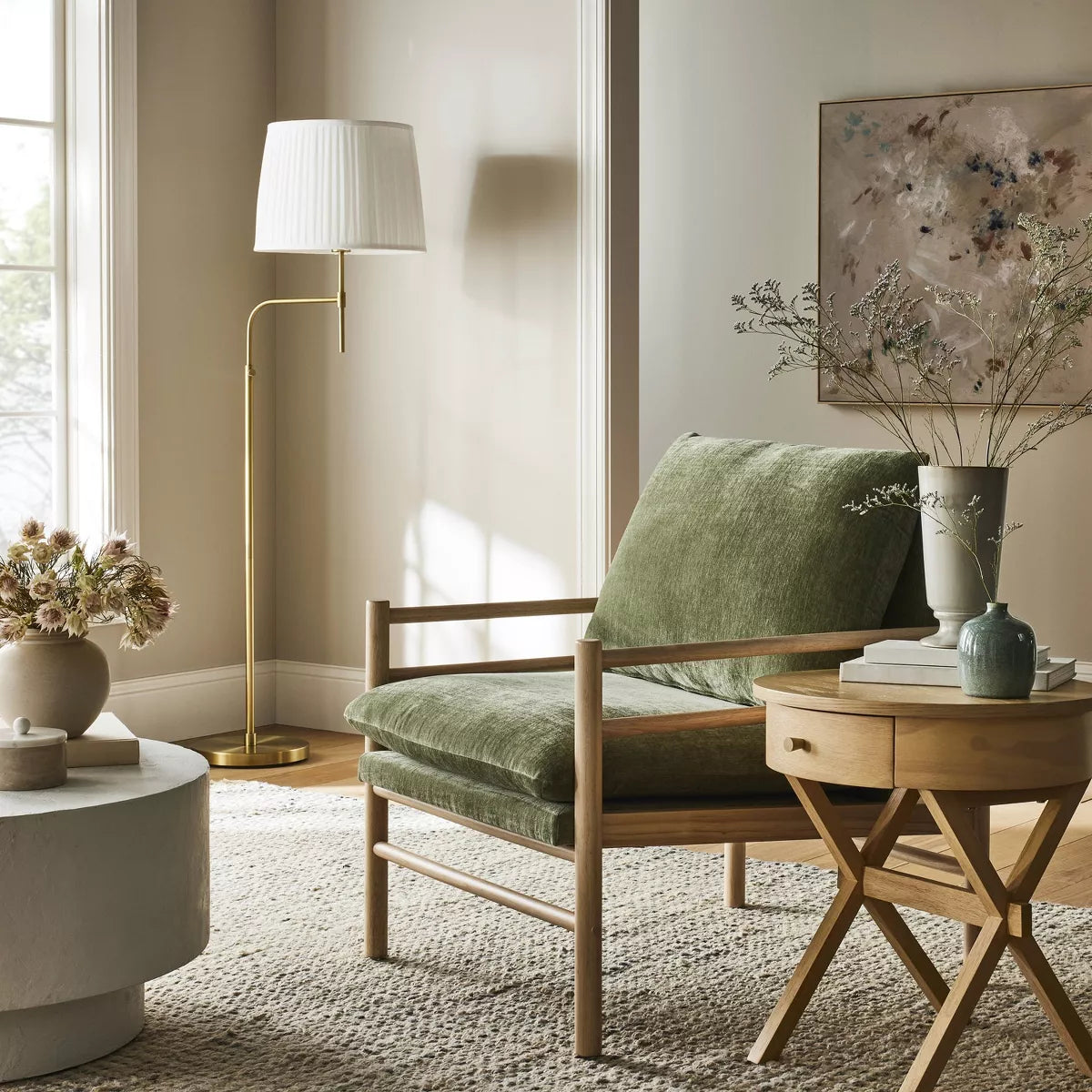Armchair Light Green