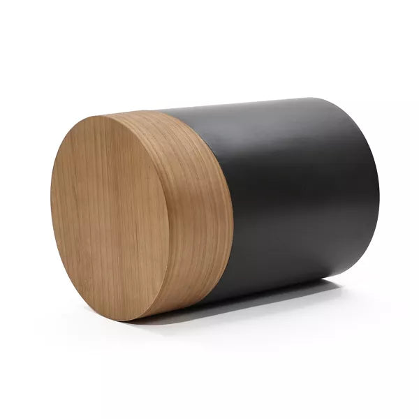 Natural Wood Metal Round