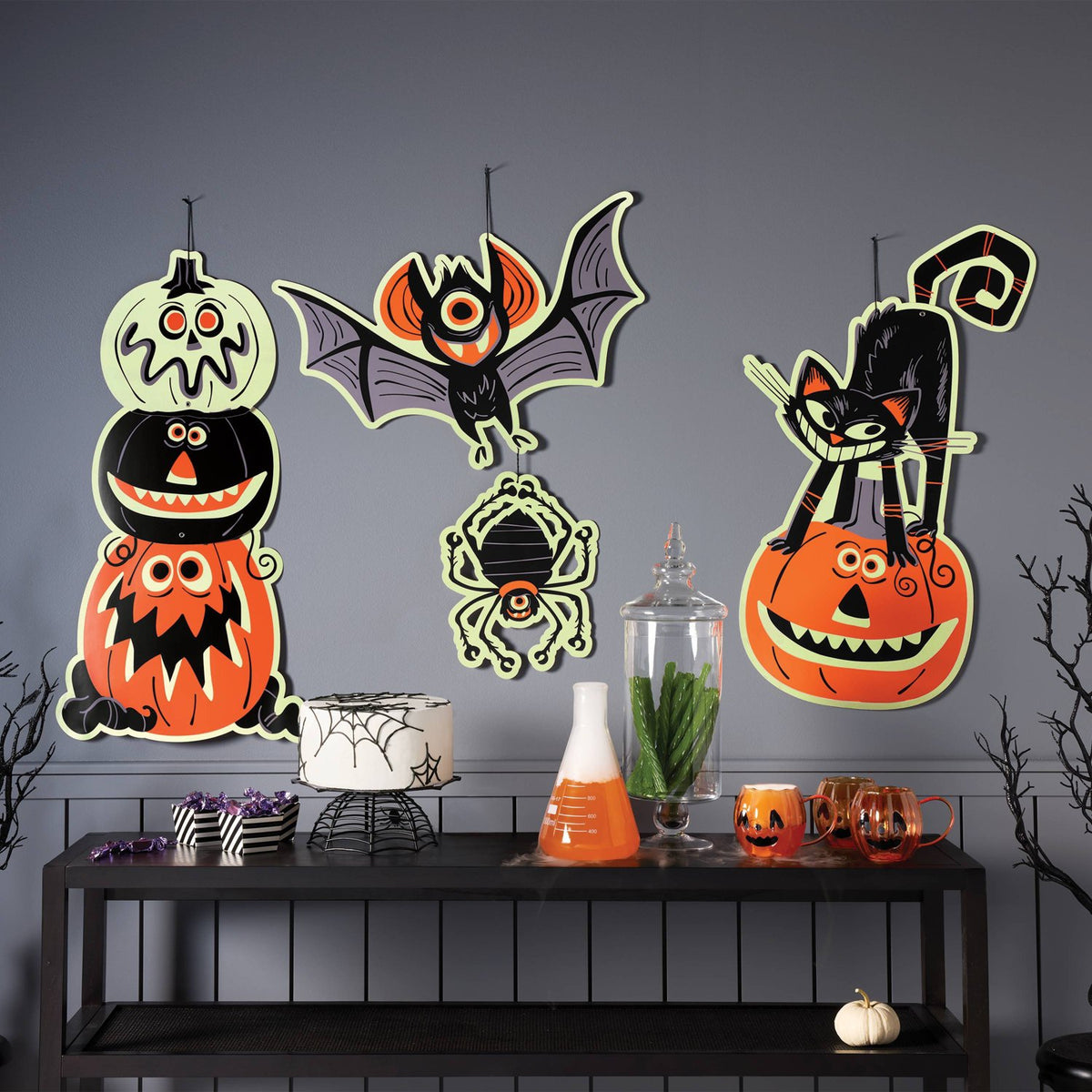 3 Pack Characters Large Paper Wall Decor, 30 x 13.5 Inch - image 2