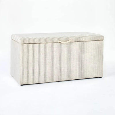 Lynwood Storage Bench Brown - Threshold™ designed with Studio McGee