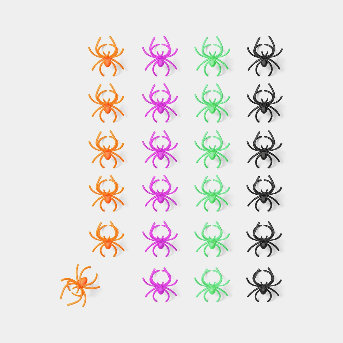 24ct Spider Rings Party Favors - image 1