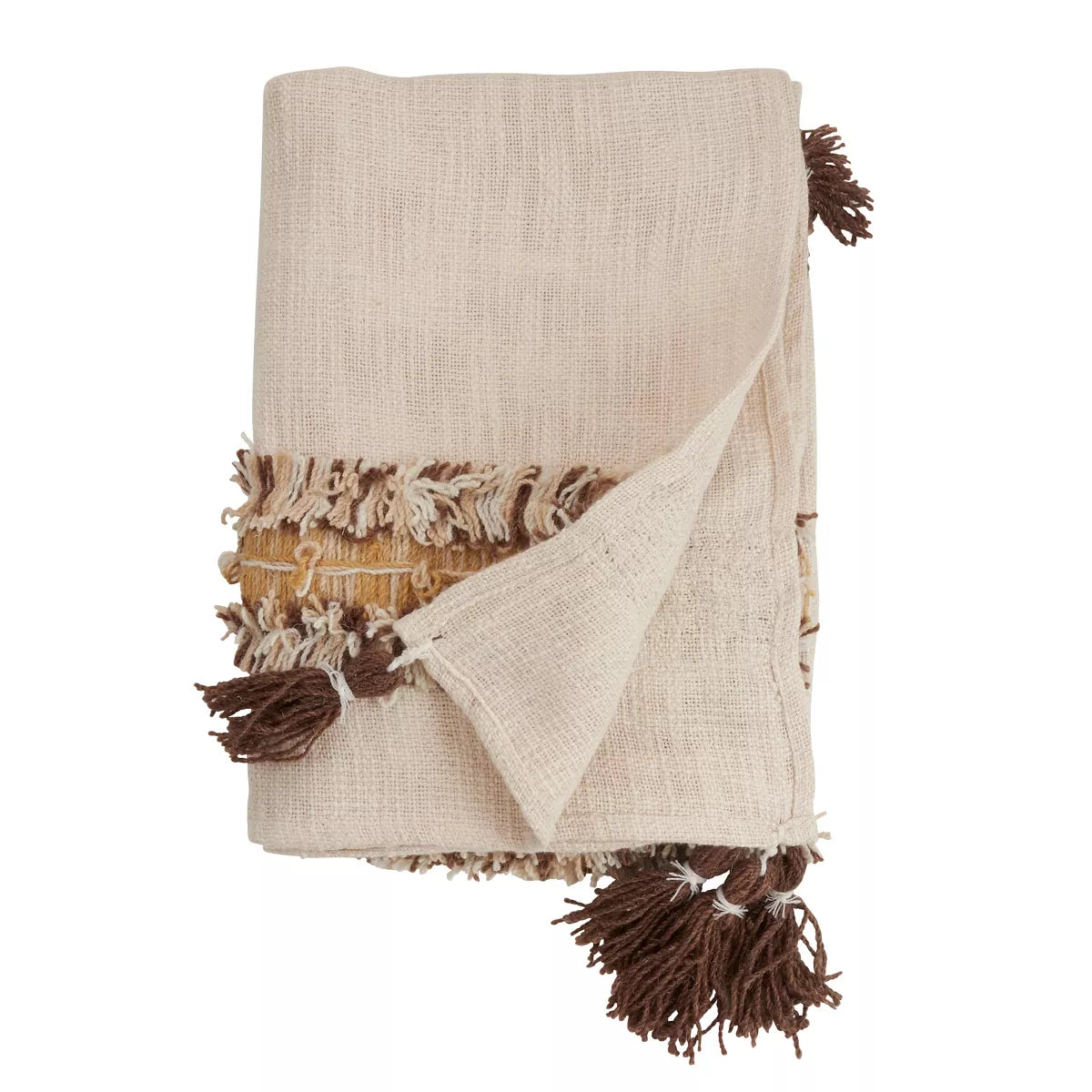 Throw With Tassel