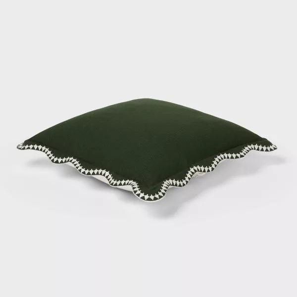 Decorative Pillow Scalloped