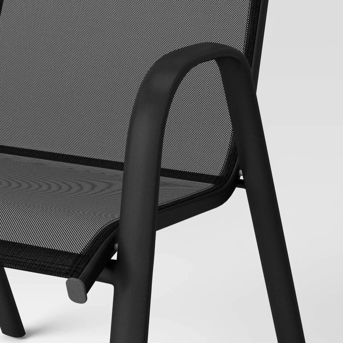 Sling Stack Chair Black - Room Essentials™