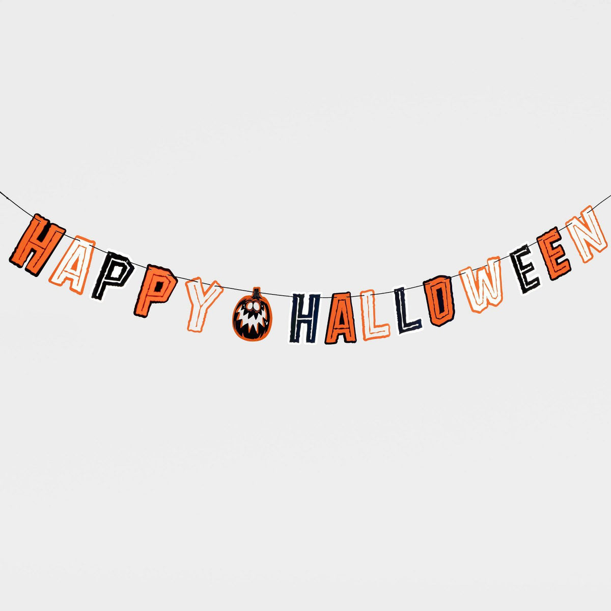 6' 'Happy Halloween' Word Garland - image 1