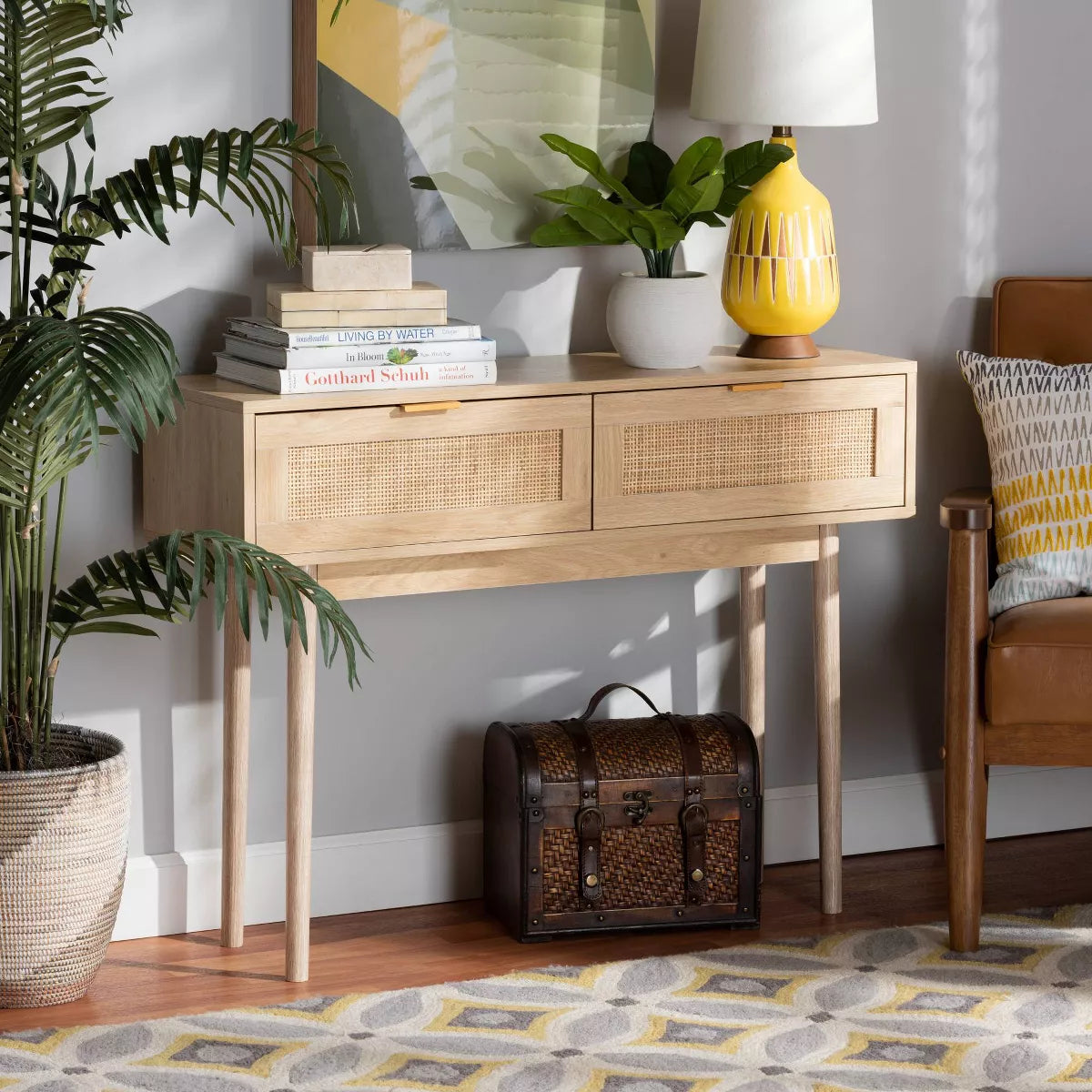 Console Table Brown