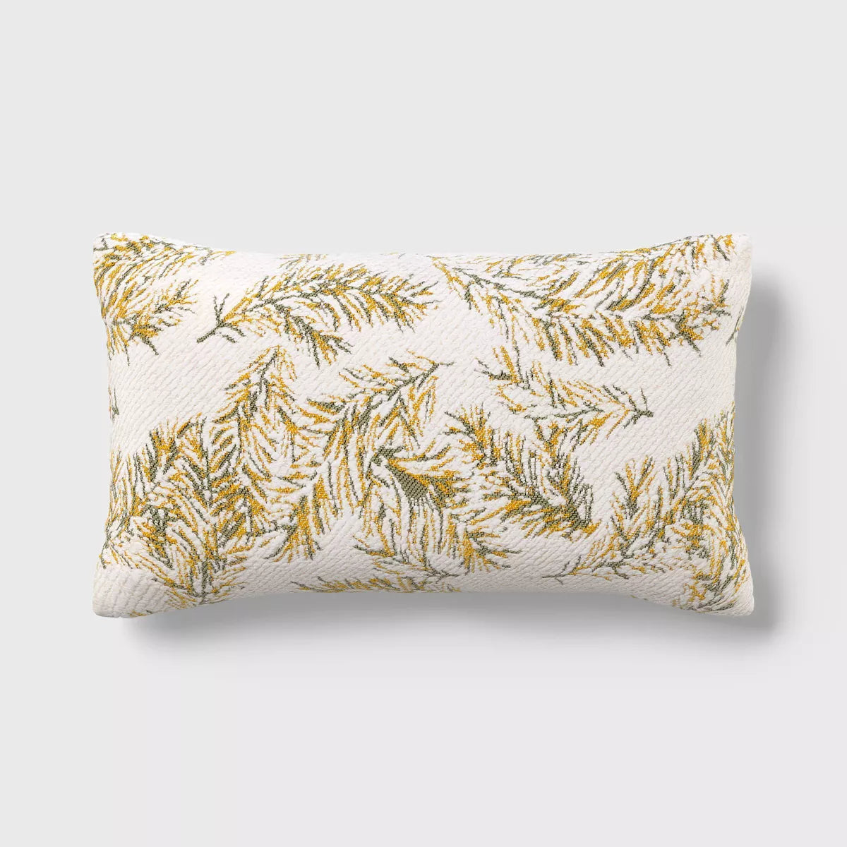 Lumbar Throw Pillow Ivory