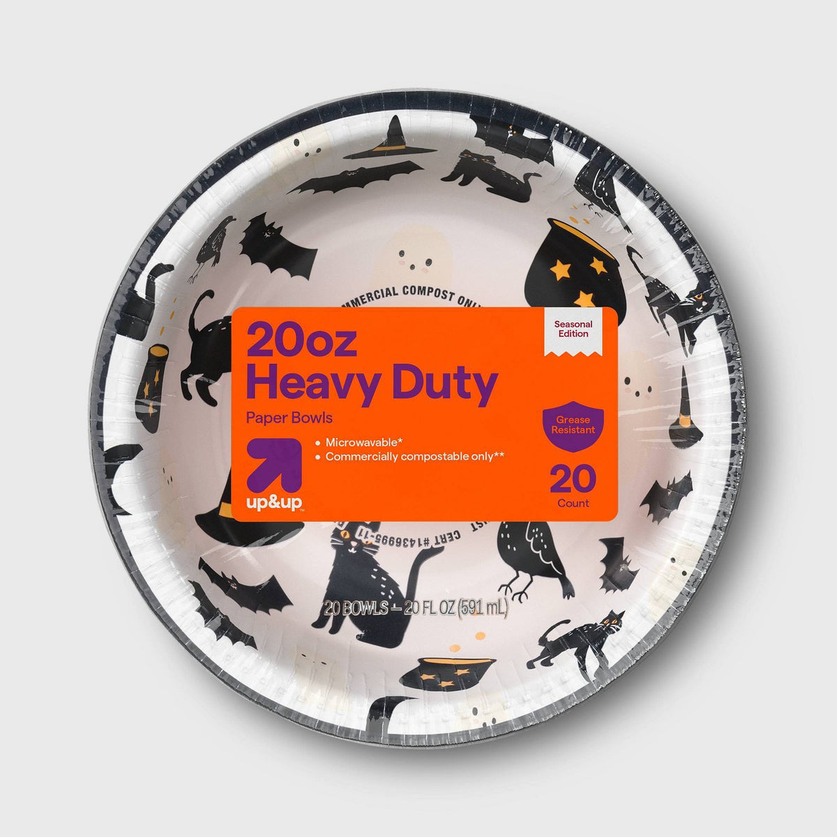 Halloween Icons Disposable Bowl 5.52 Inch - 20ct - image 1