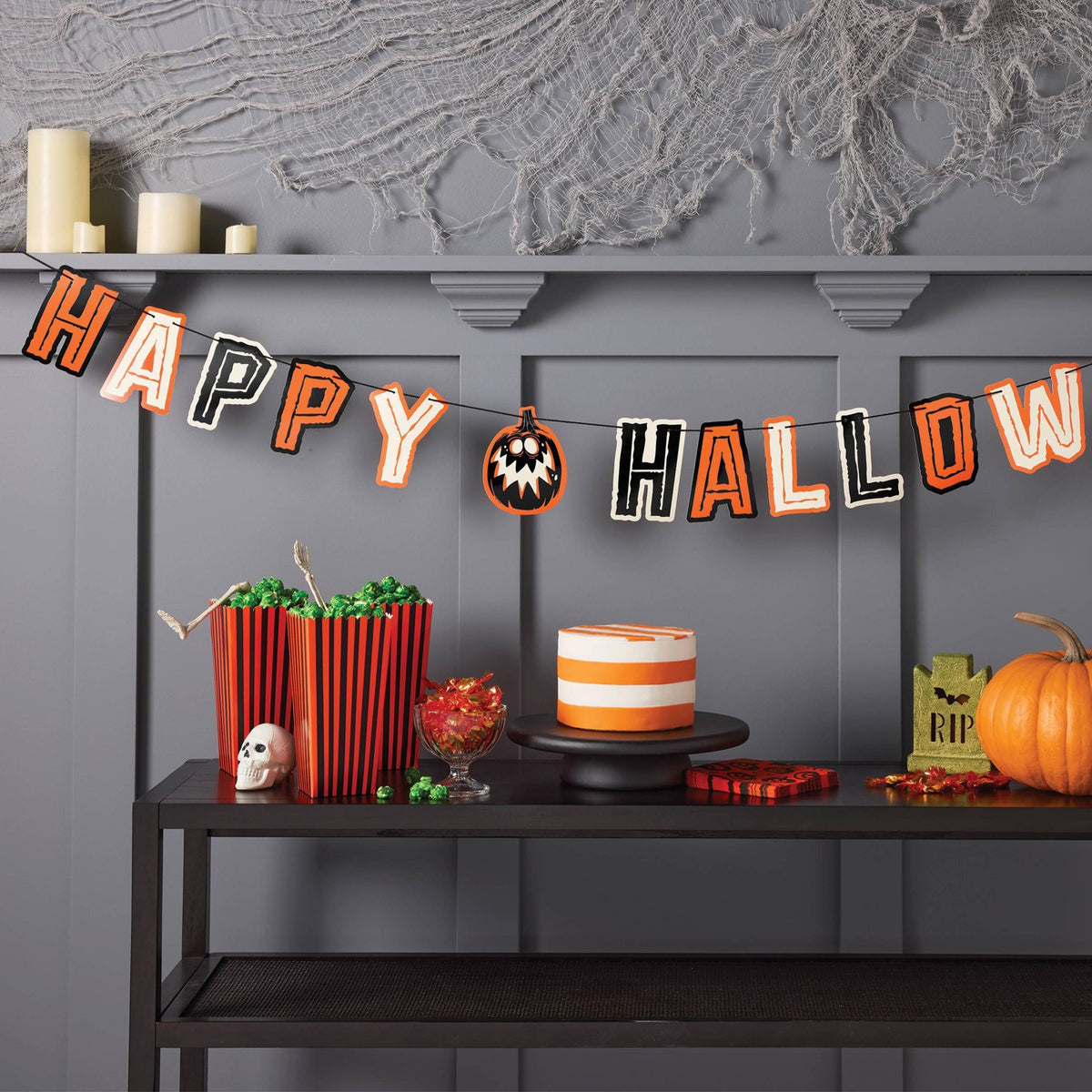 6' 'Happy Halloween' Word Garland - image 2