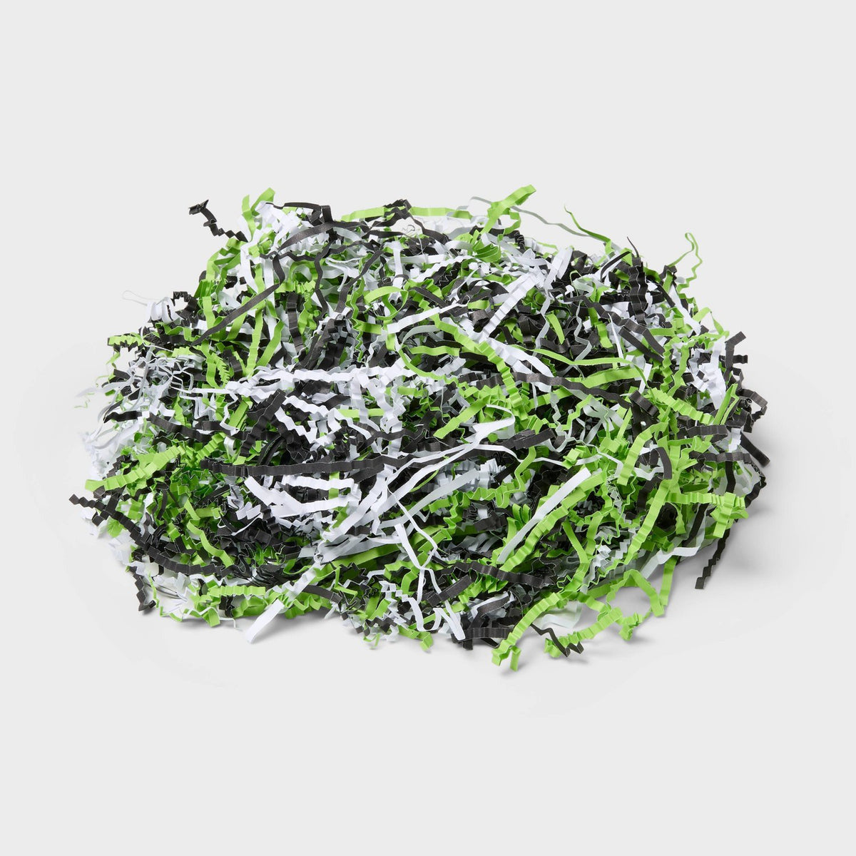 1.5oz Halloween Paper Shred Filler Black/Green/White - image 3
