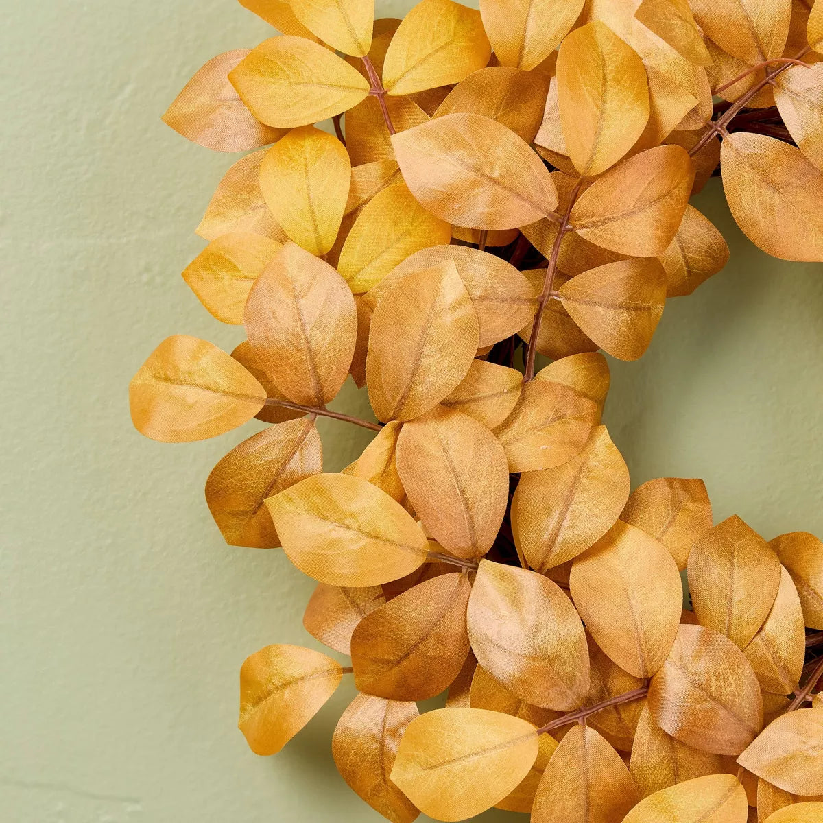 Mini Yellow Aspen Wreath