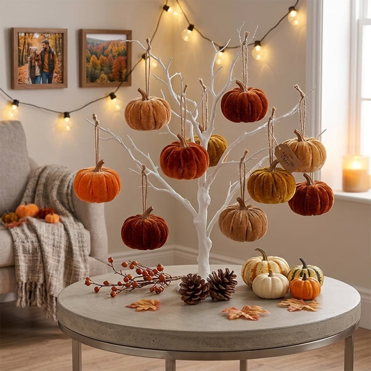 Pumpkin Decor for Autumn, Fall