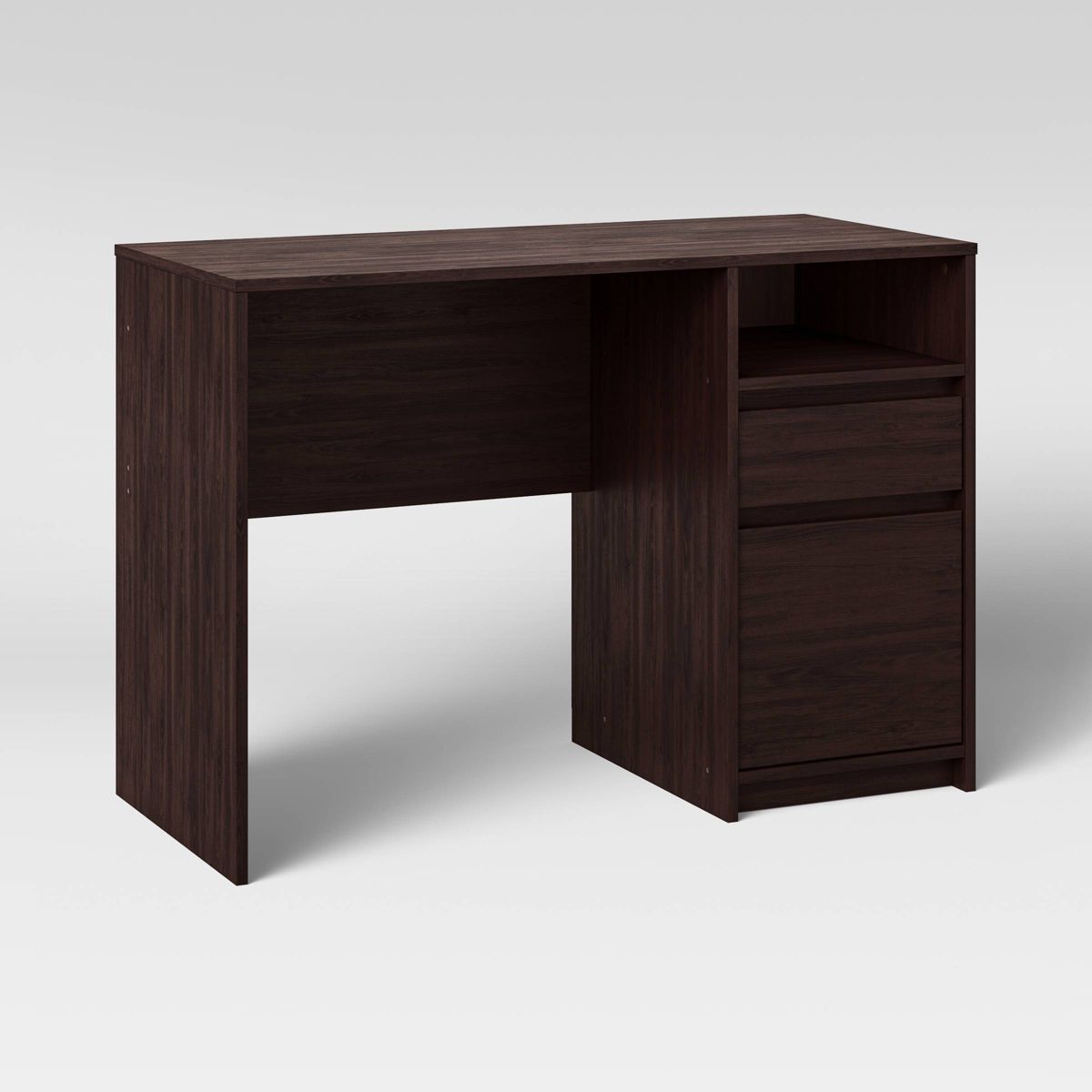 Writing Desk with Drawers Espresso - Room Essentials