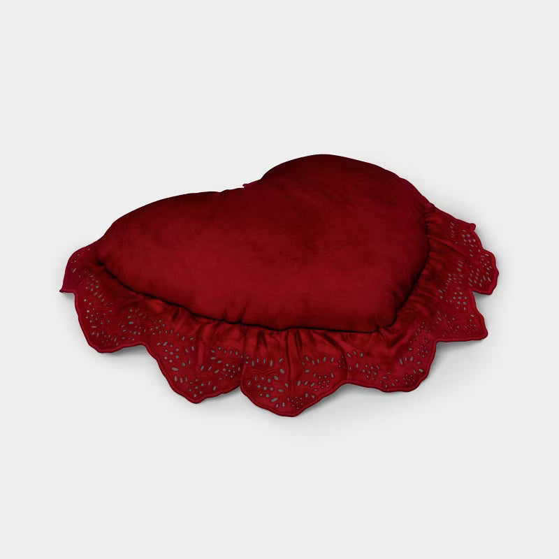 Ruffled Heart Pillow - Threshold™