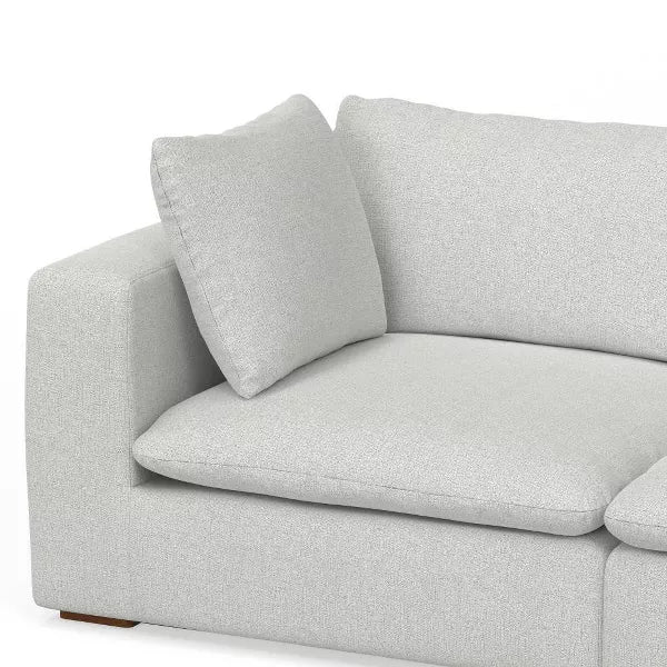 Corner Sectional and Ottoman