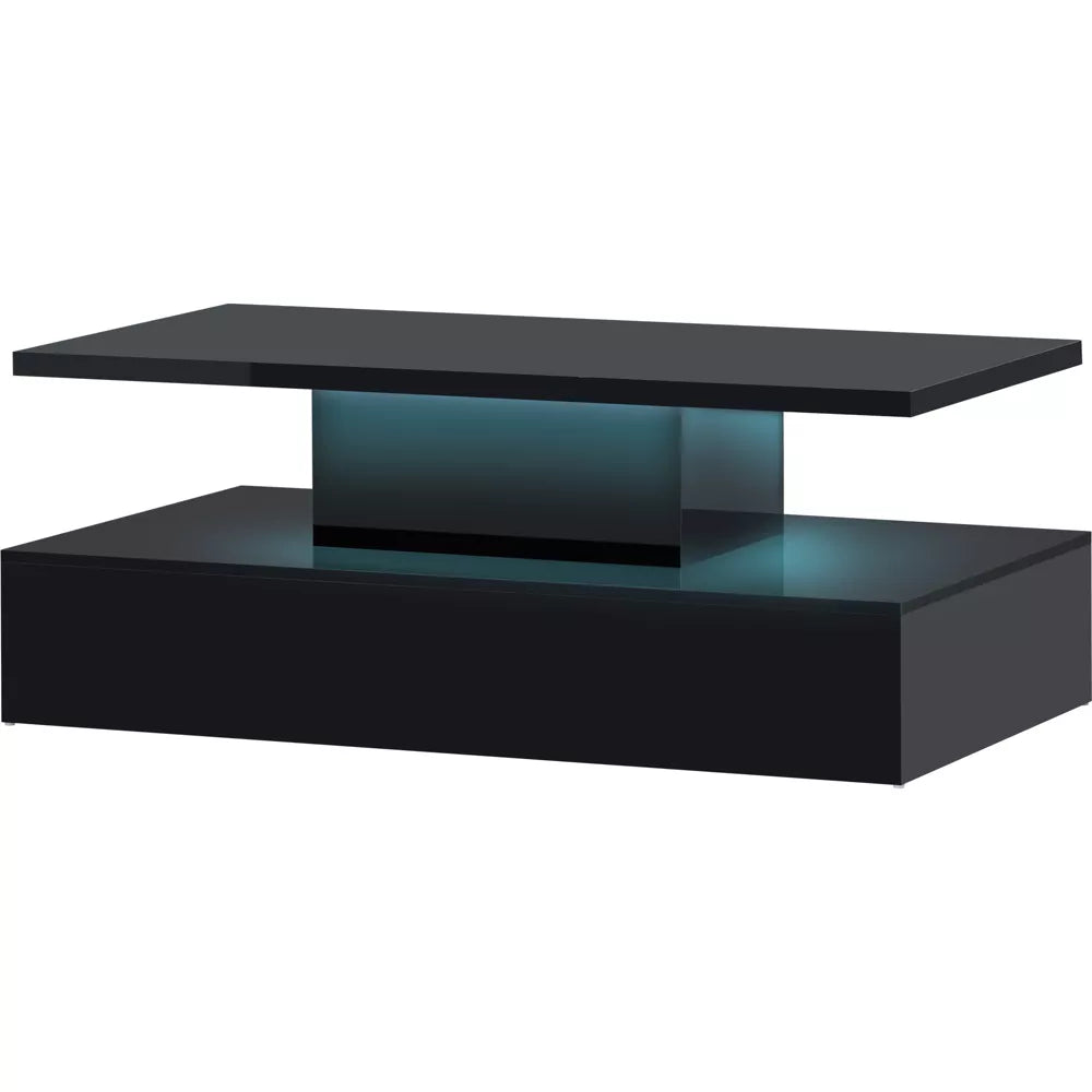 Black rectangular object with dimensions labeled in inches on a white background