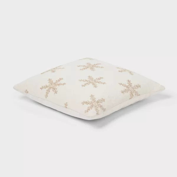 Square Holiday Decorative Pillow