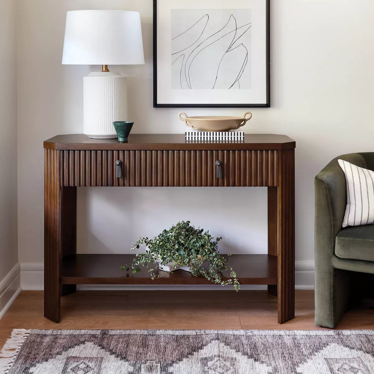 Wooden Console Table