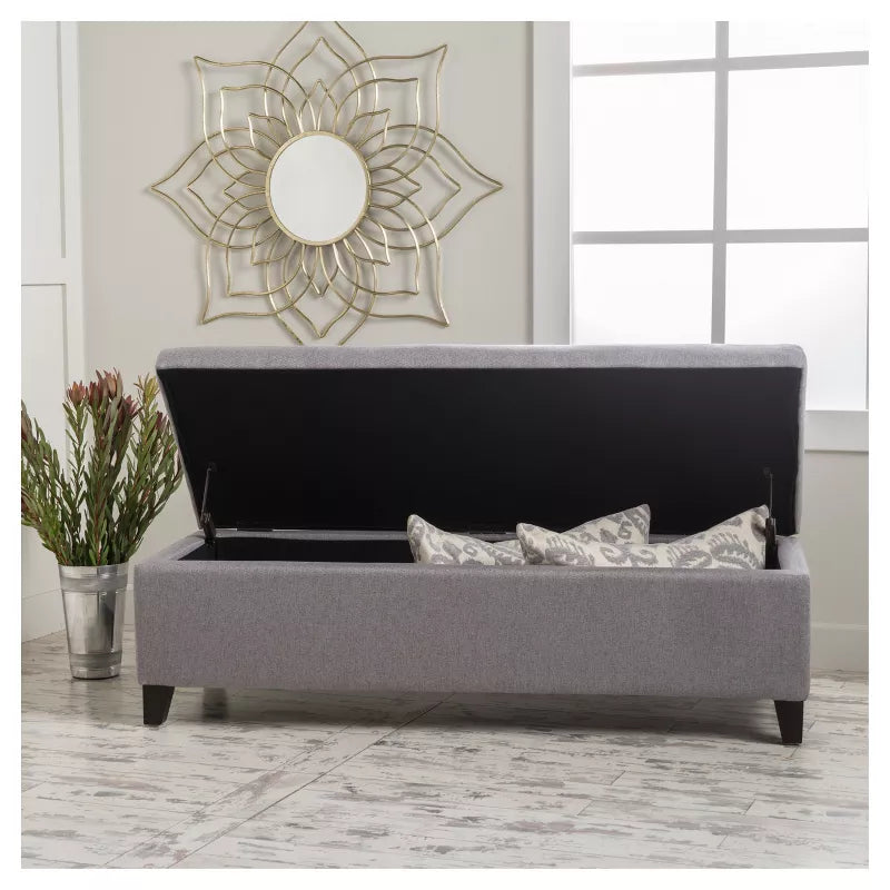 Gable Storage Ottoman