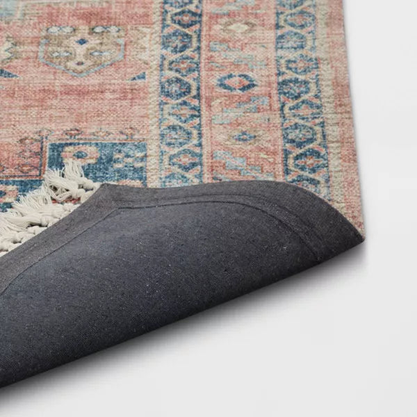 Fringed Medallion Area Rug