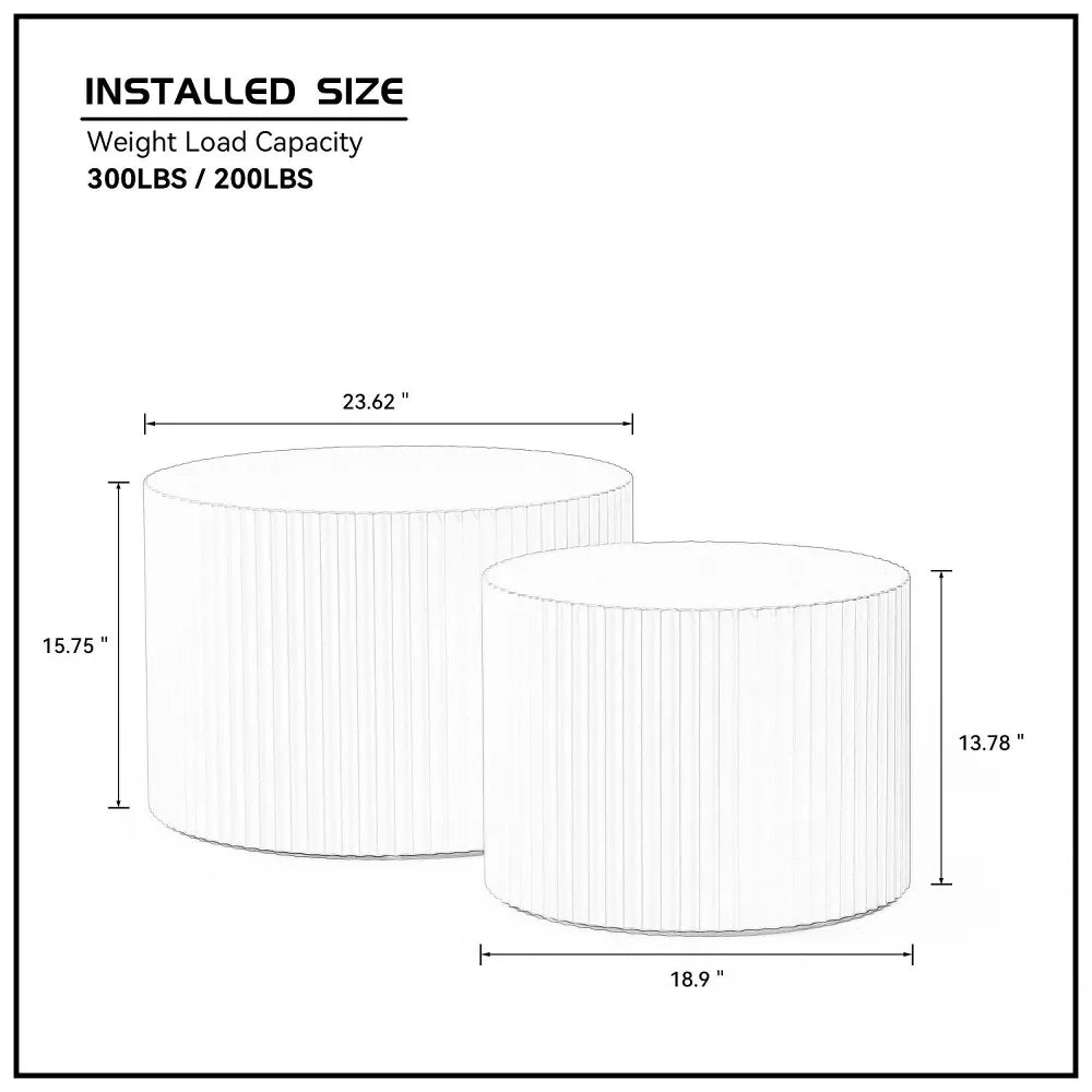 Two brown ribbed cylindrical objects on a white background brown
