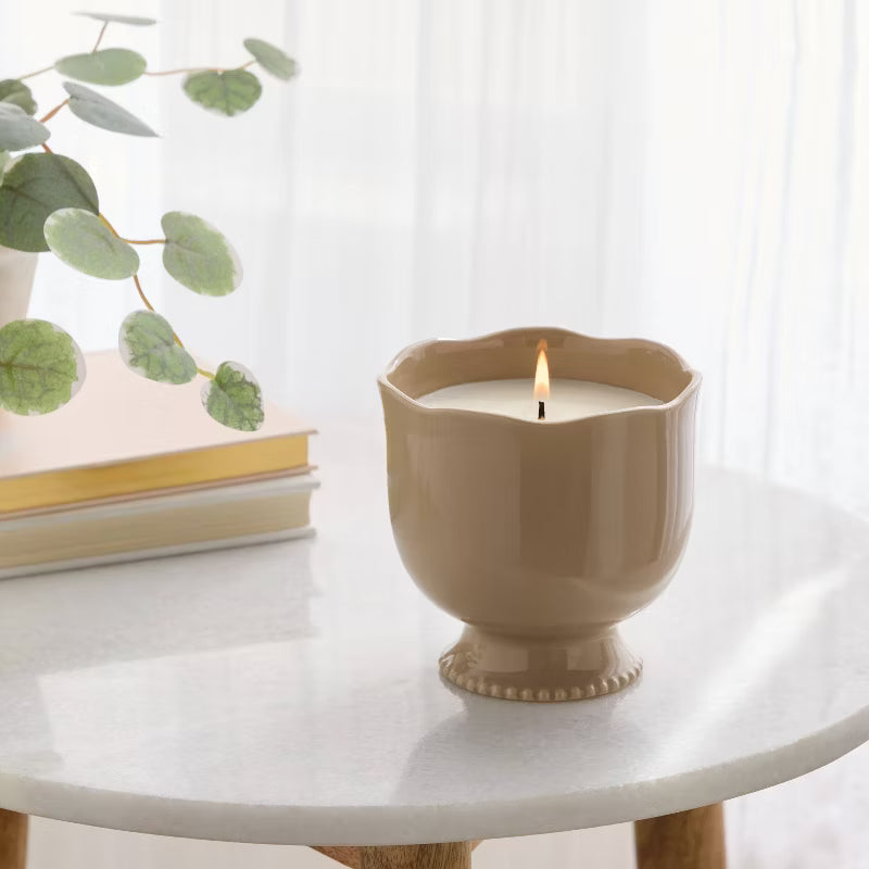 Ceramic Jar Candle Vanilla Pumpkin